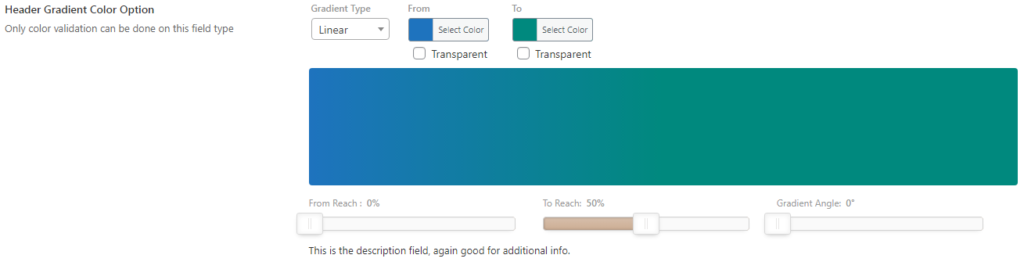 color gradient